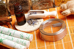 Display of tools in phoenix acupuncture clinic